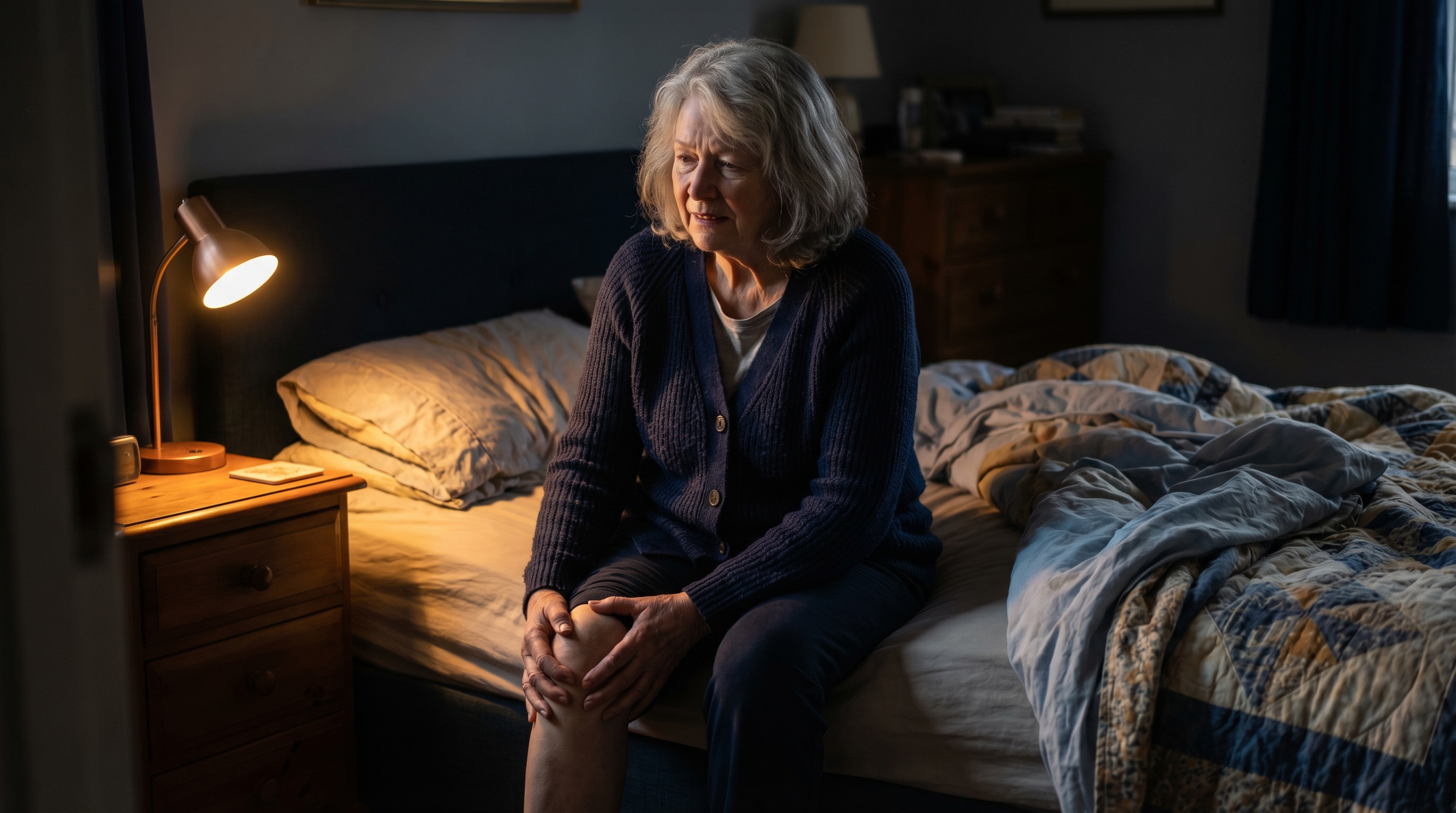 Bone on Bone Knee Pain at Night: Relief Tips