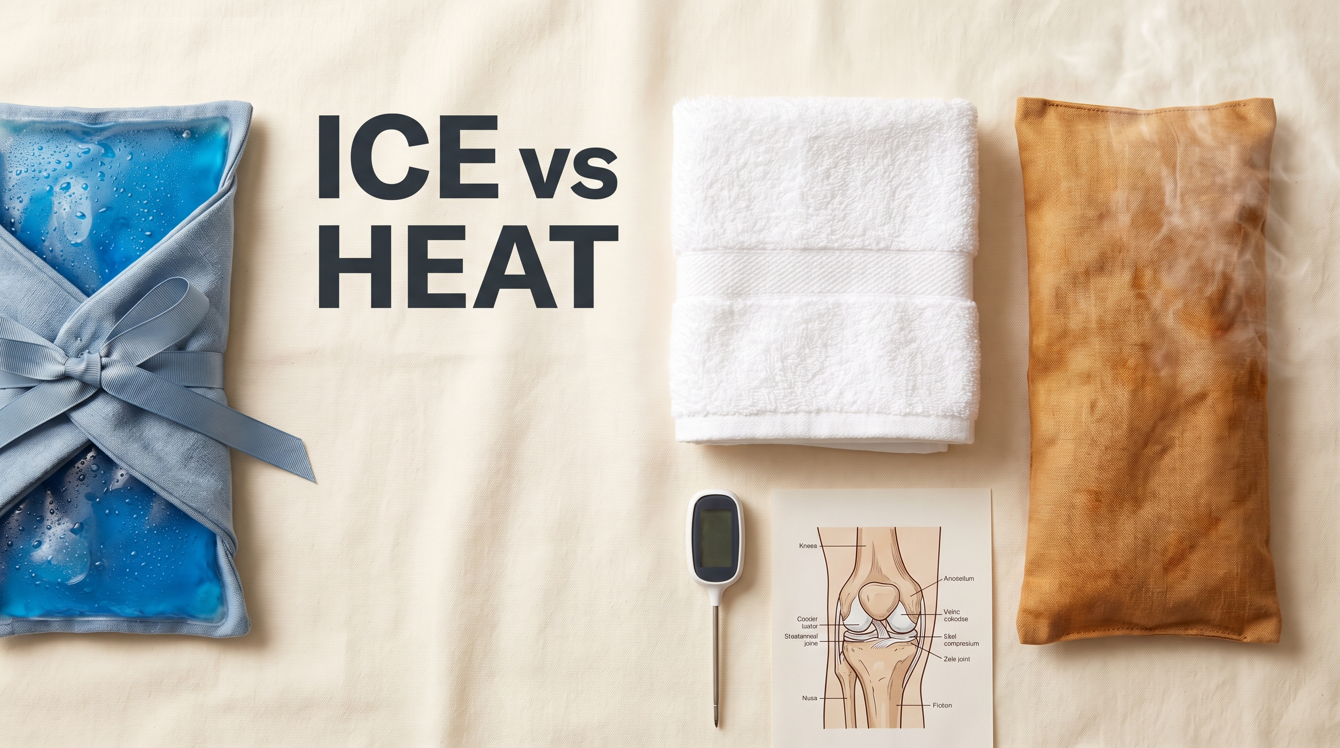 Ice or Heat for Bone on Bone Knee?
