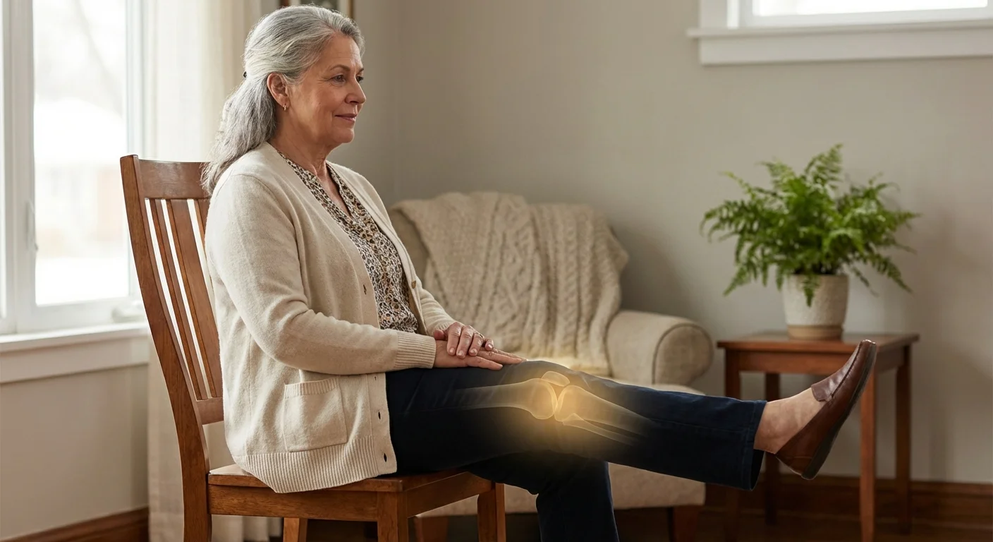 5 Gentle Chair Exercises for Knee Arthritis Pain Relief