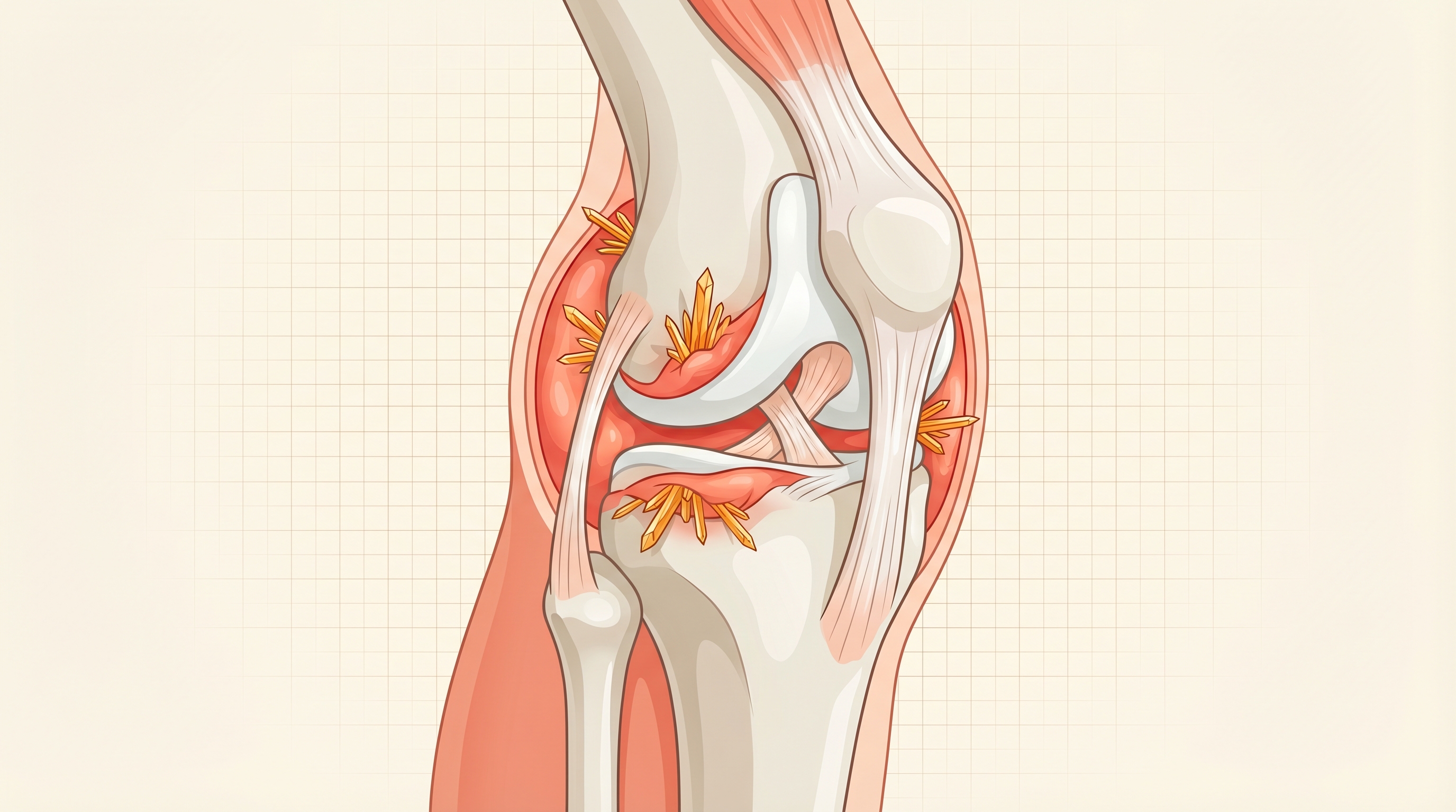 Gout in the Knee: Symptoms, Causes & Treatment