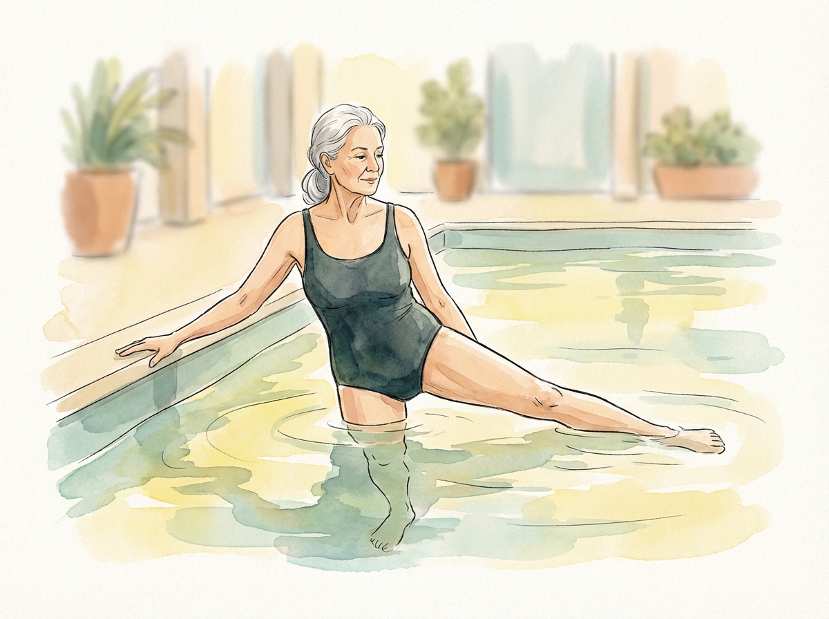 Side Leg Swings - exercise demonstration for arthritis