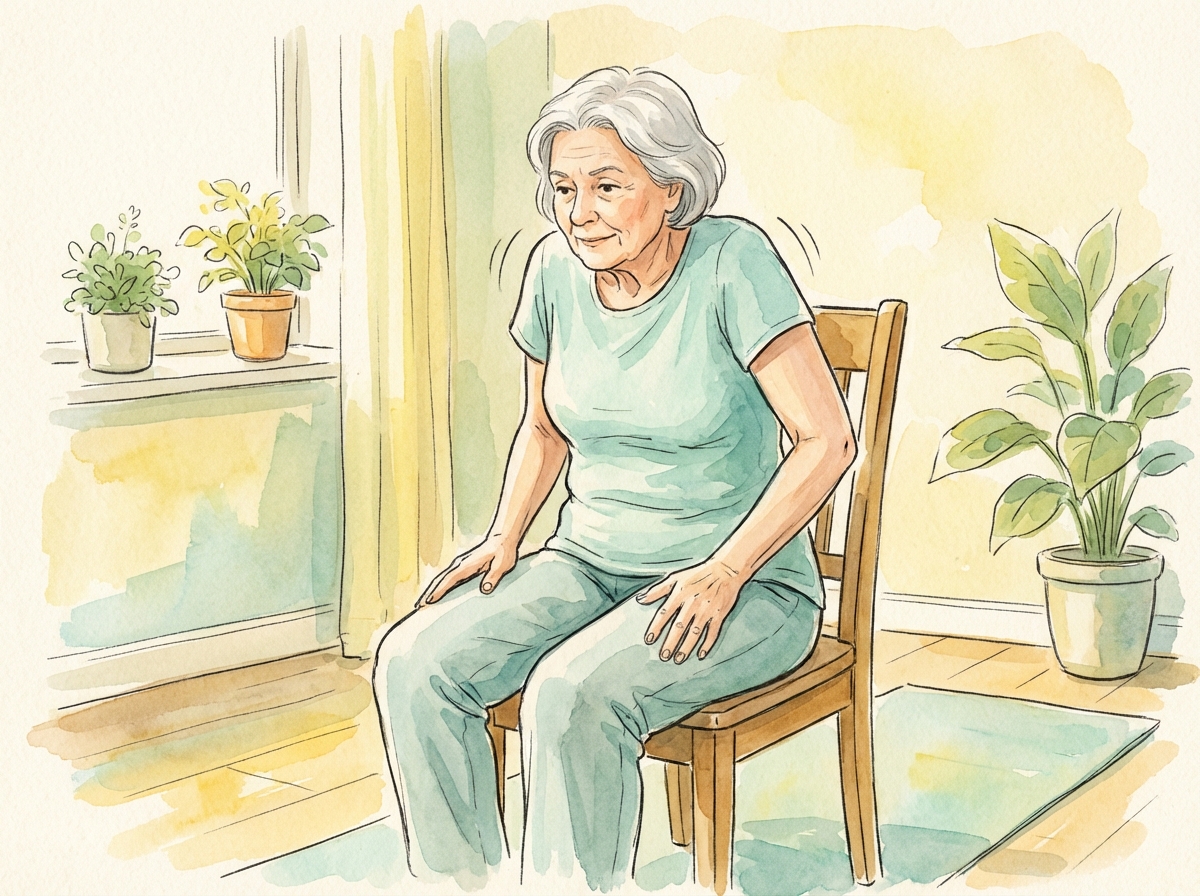 6. Shoulder Rolls - exercise demonstration for arthritis