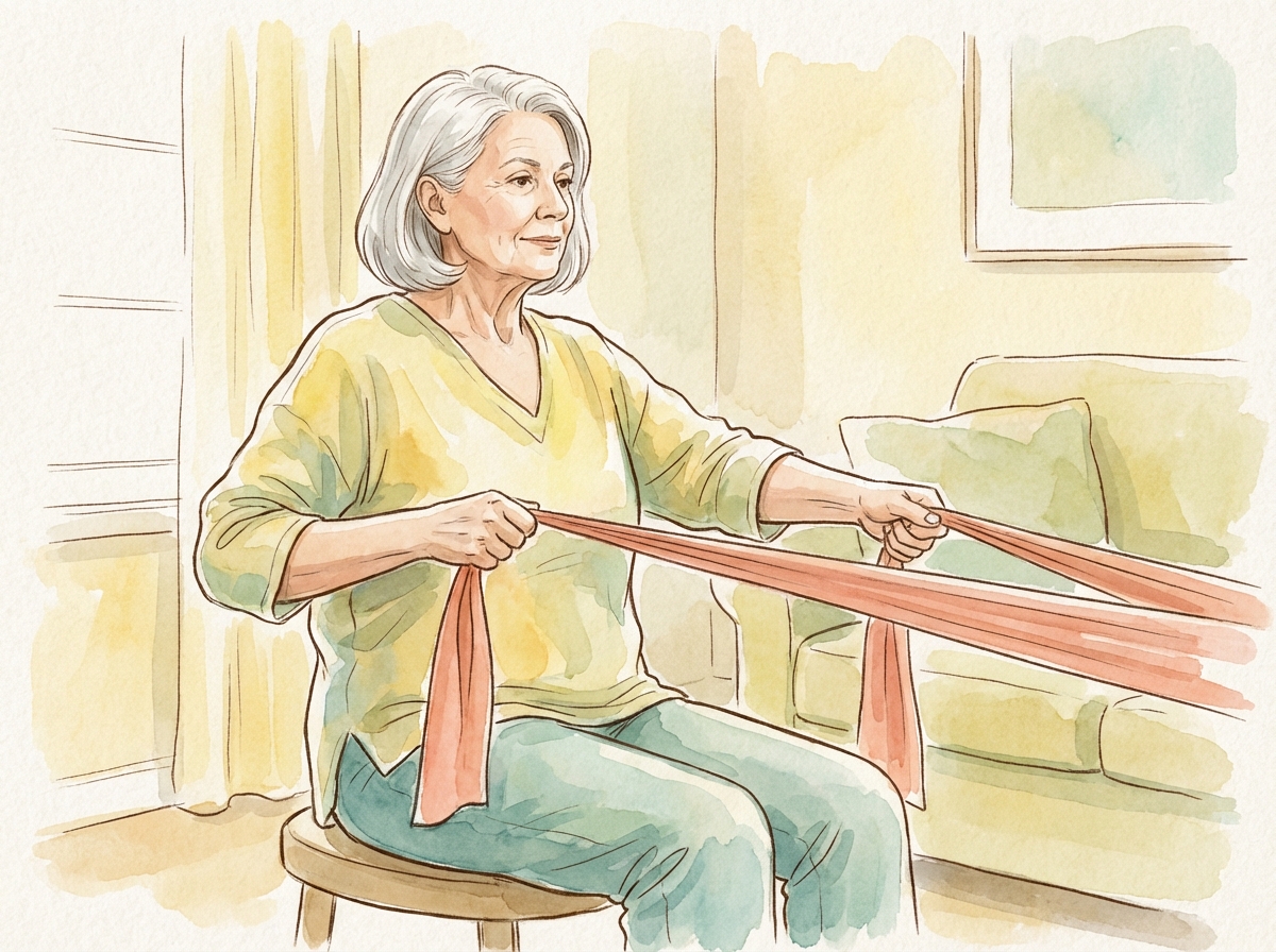 Variable Resistance Works With Your Body - exercise demonstration for arthritis