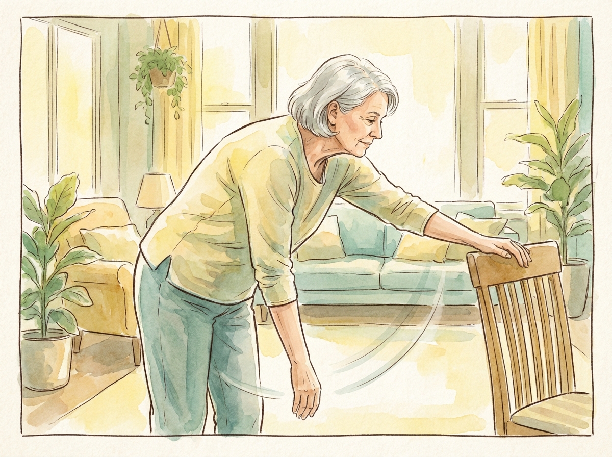 1. Pendulum Swings - exercise demonstration for arthritis