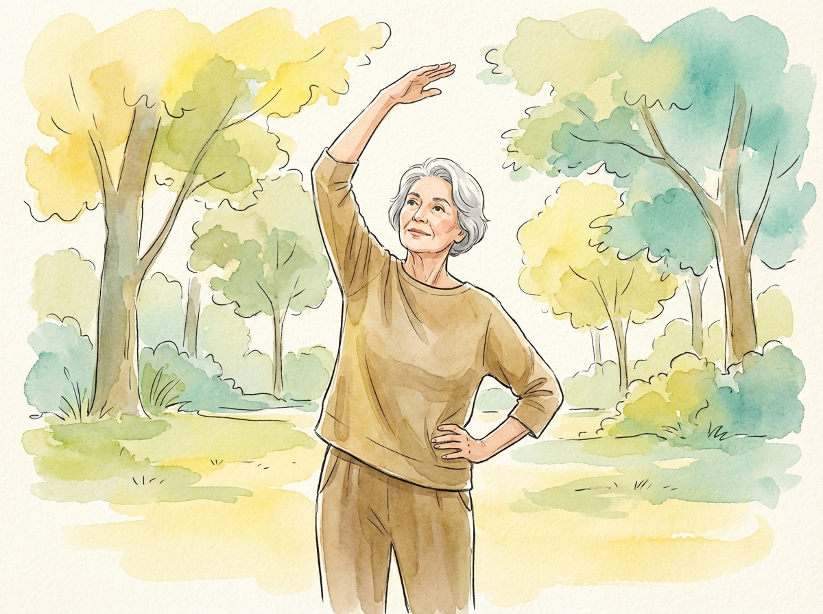 Recommended Routine - exercise demonstration for arthritis