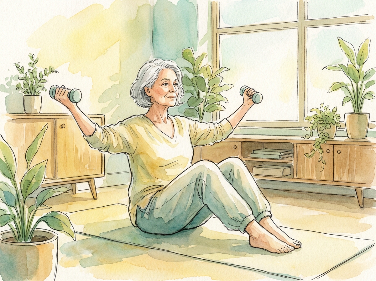 The Buoyancy Effect - exercise demonstration for arthritis