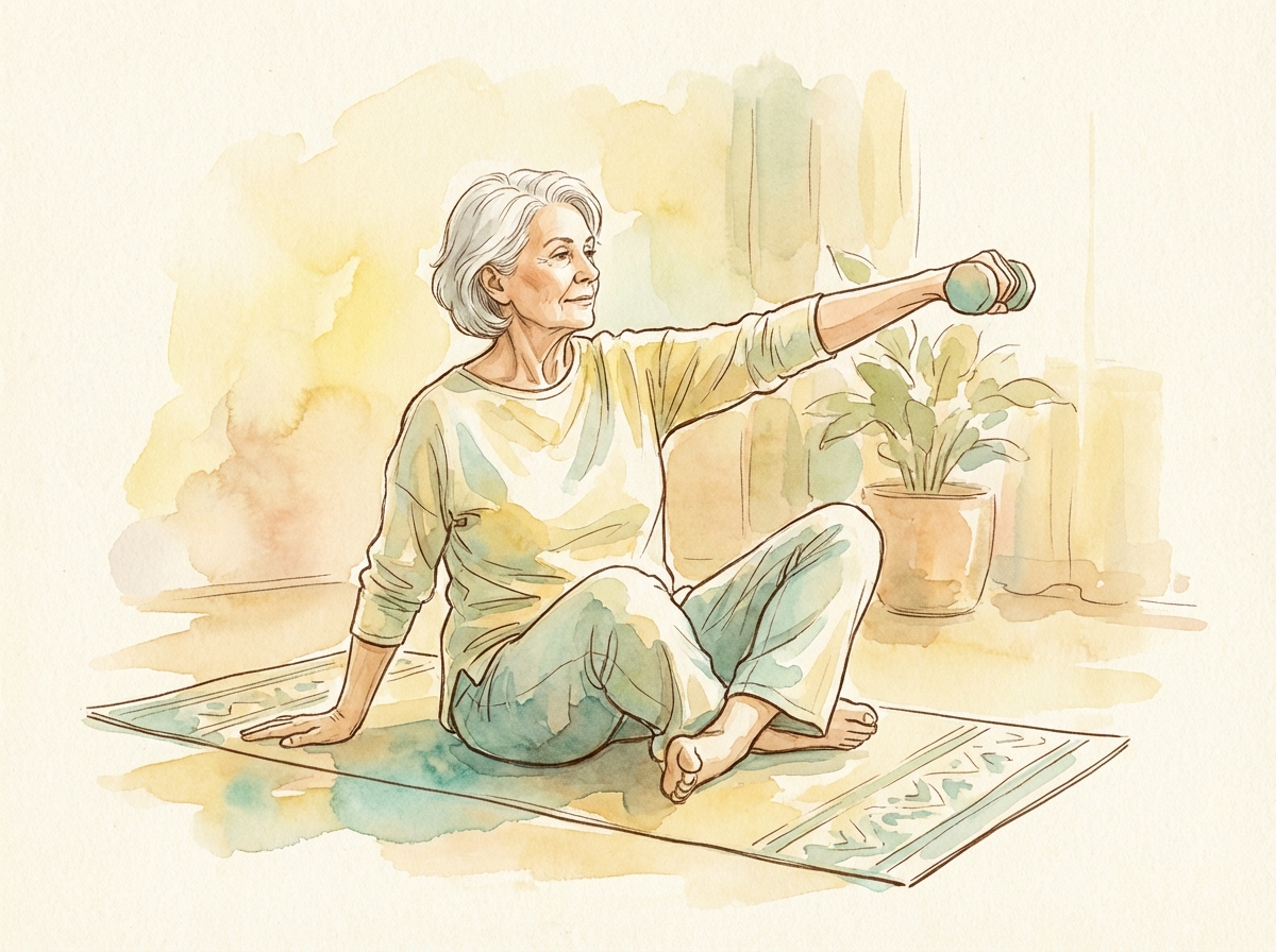 Recommended Routine - exercise demonstration for arthritis