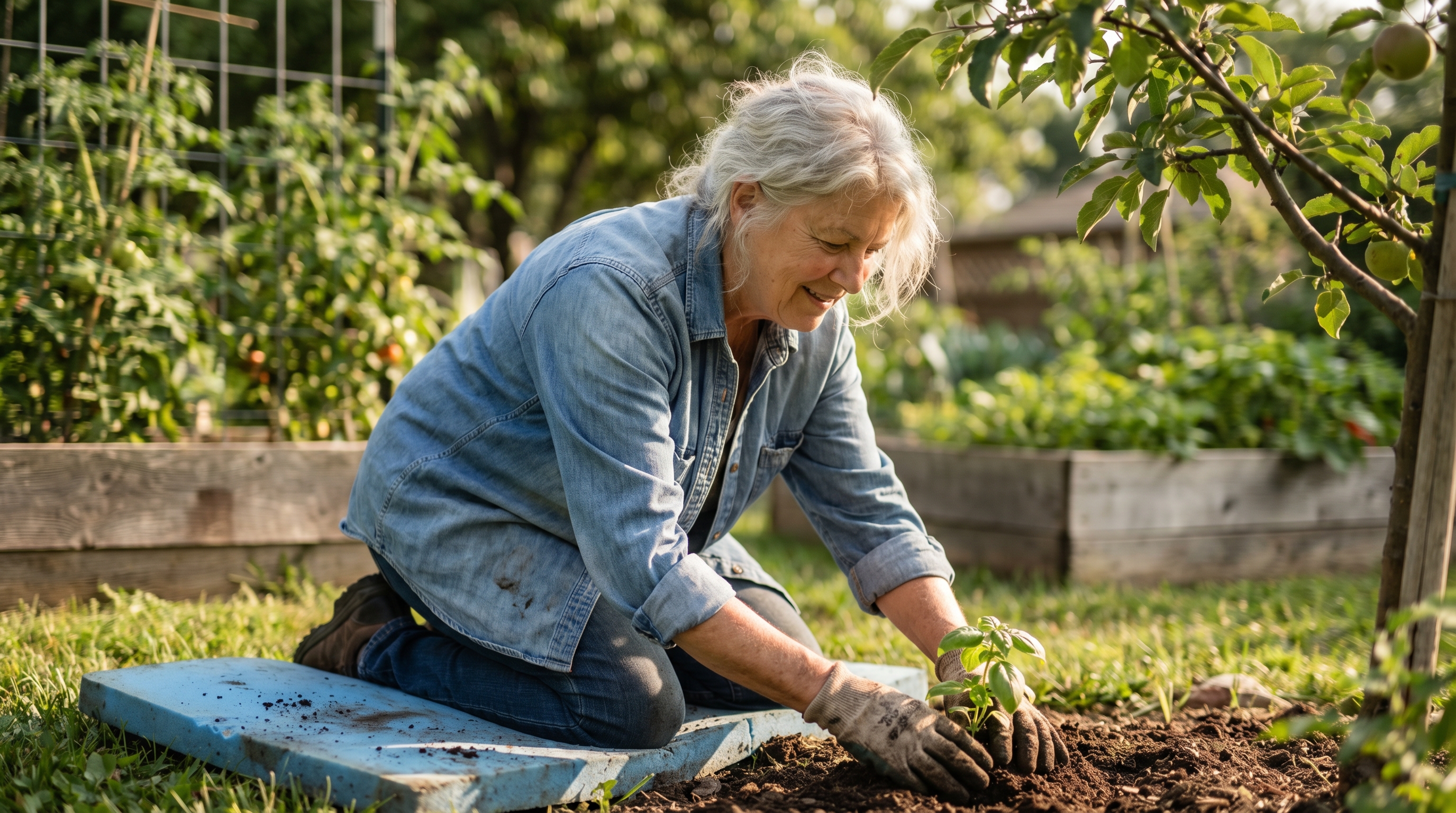 Back to Gardening After Gel Shots