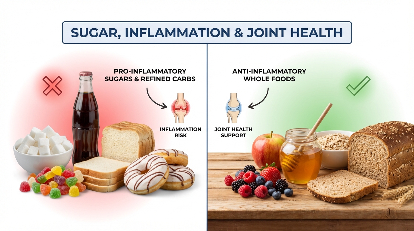 Sugar and Joint Pain: How Sweets Fuel Inflammation